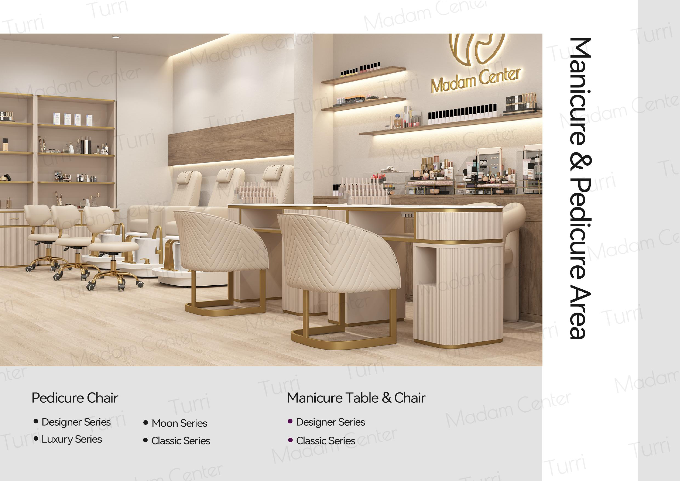 Manicure & Pedicure Area