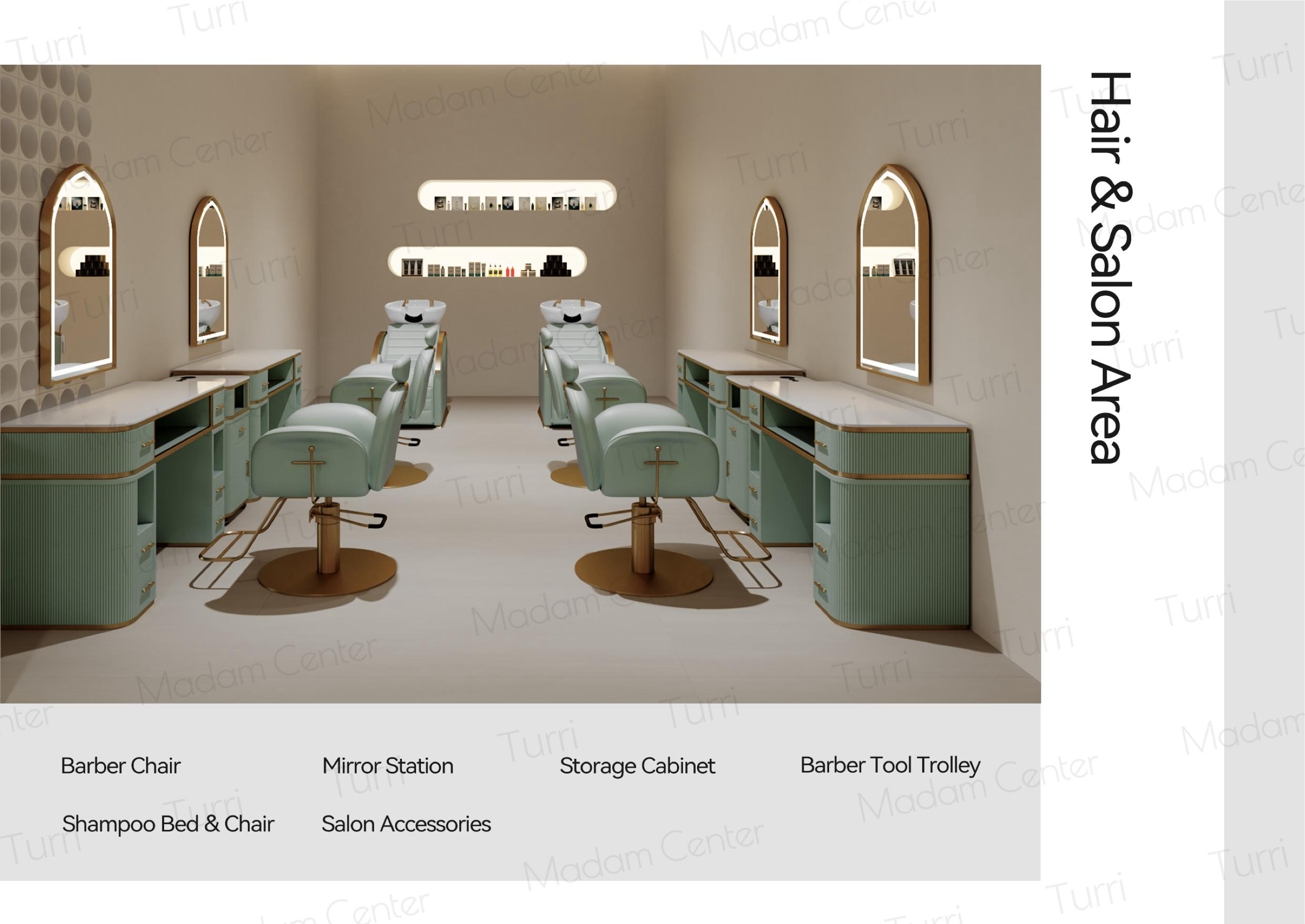 Hair & Salon Area