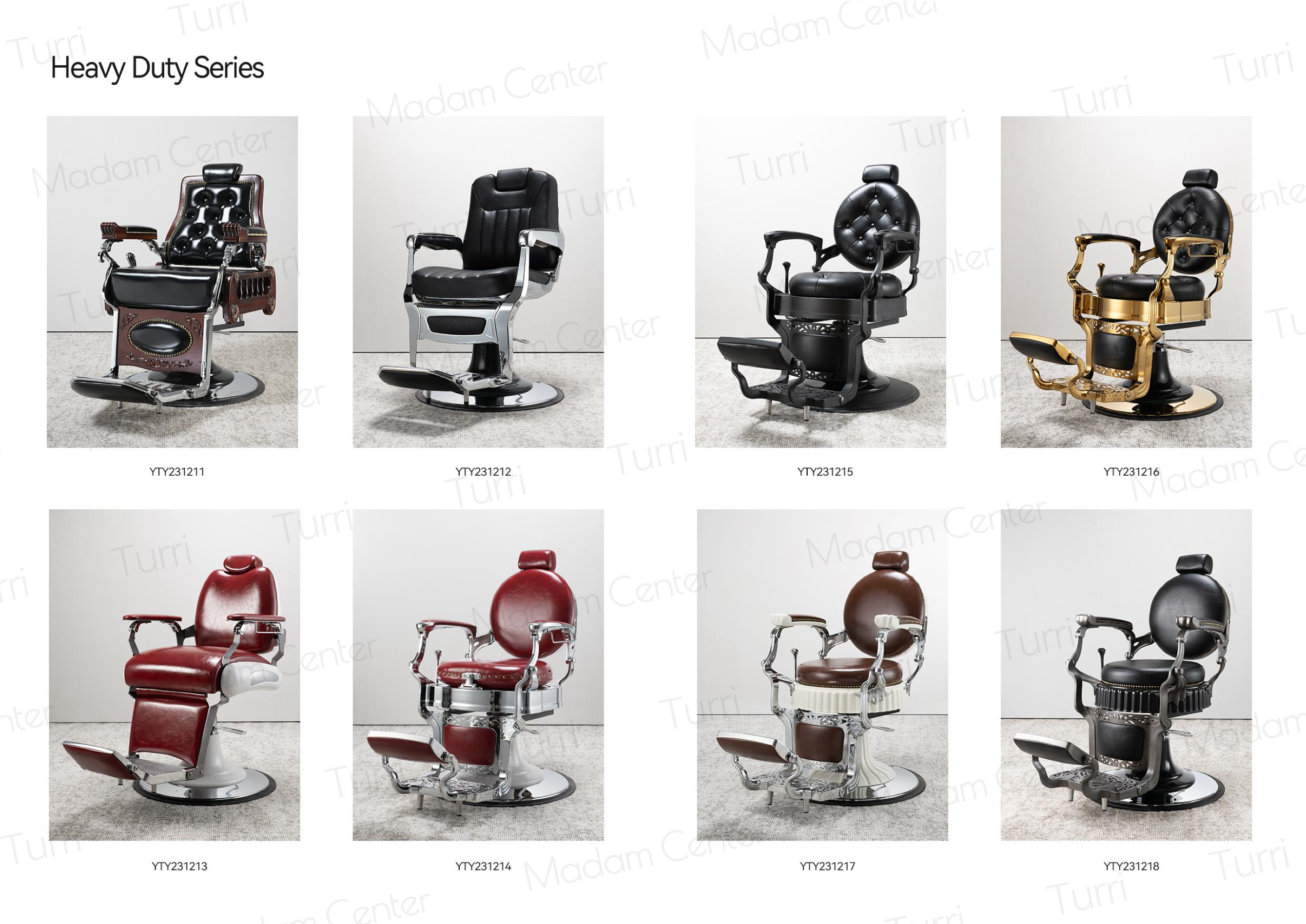 Barber Chair — Heavy Duty Series