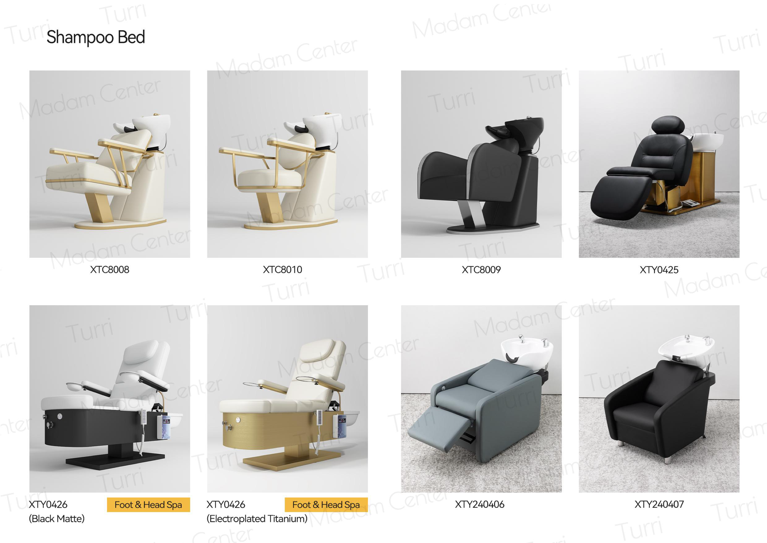 Shampoo Bed