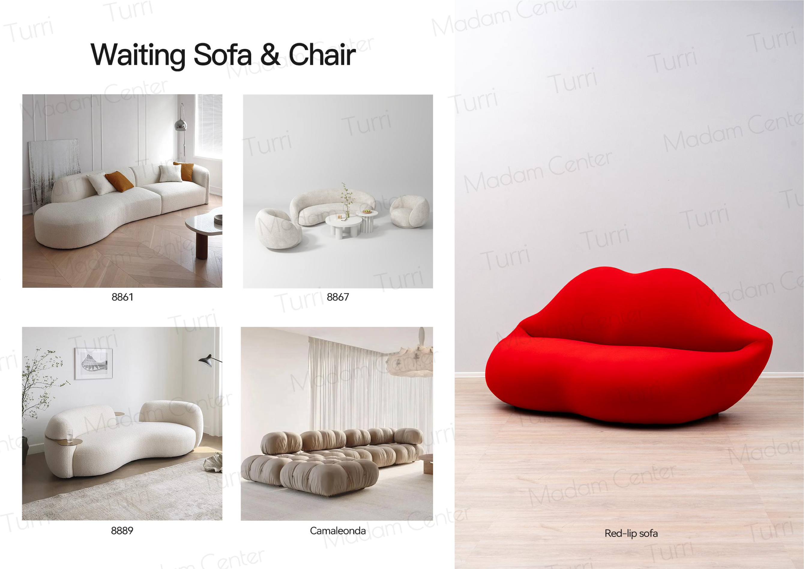 Waiting Sofa & Chair — Interior Options